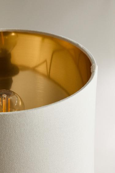 LAMPE DE TABLE PETITE BASE CÉRAMIQUE - Écru de Zara - Image 2