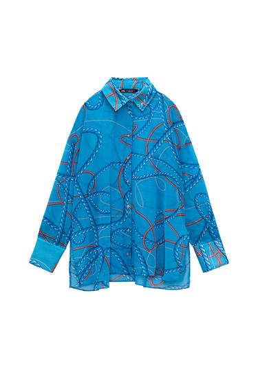 NAUTICAL PRINT SHIRT