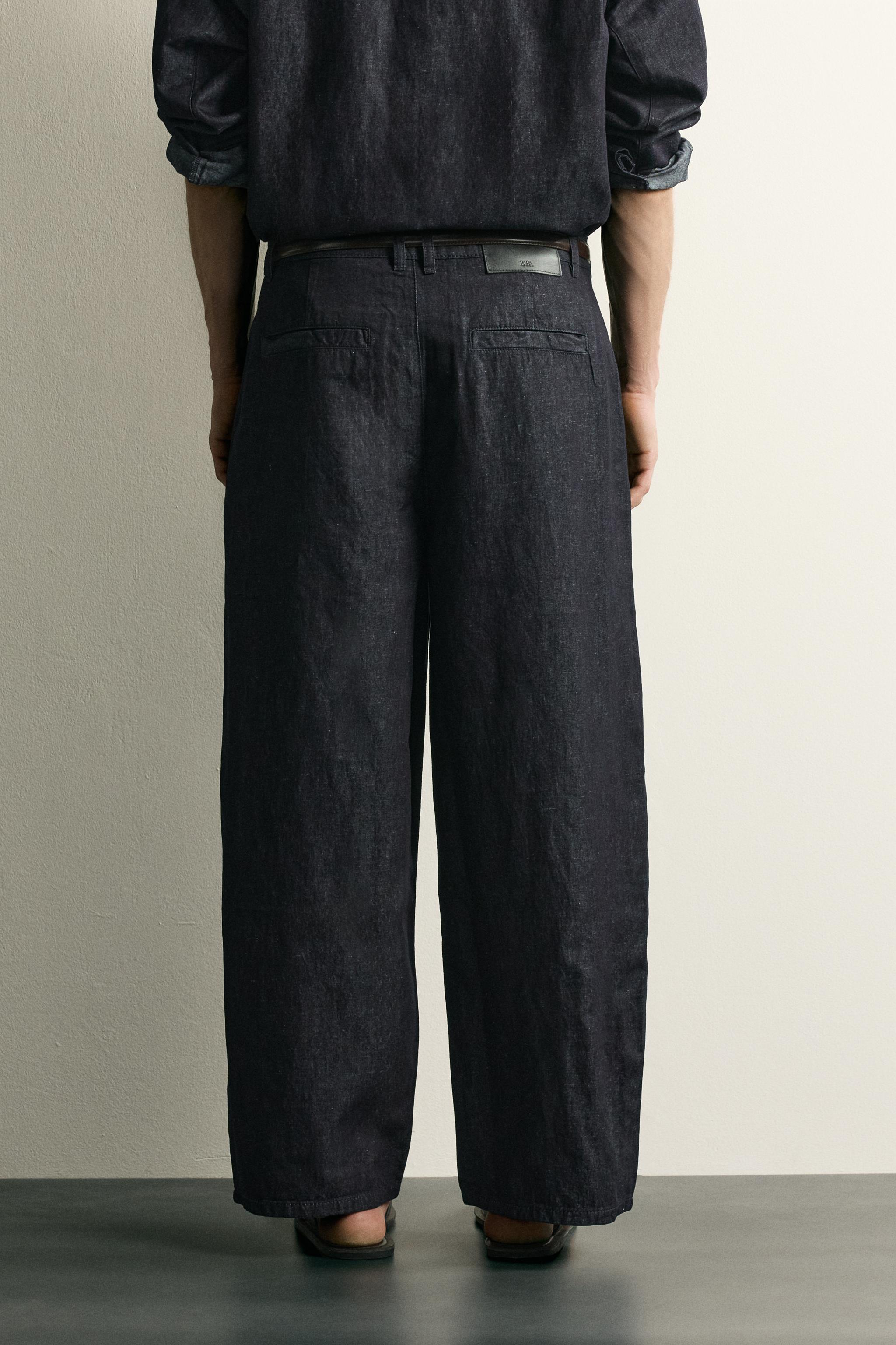 PANTALON CHINO DENIM LÉGER COTON - LIN