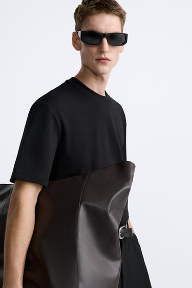 REGULAR FIT INTERLOCK T-SHIRT_5