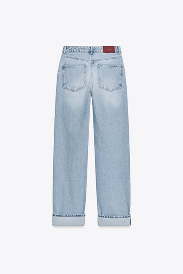 JEAN Z.09 CROSSOVER TAILLE HAUTE LONGUEUR TOTALE - Bleu clair de Zara - Image 1