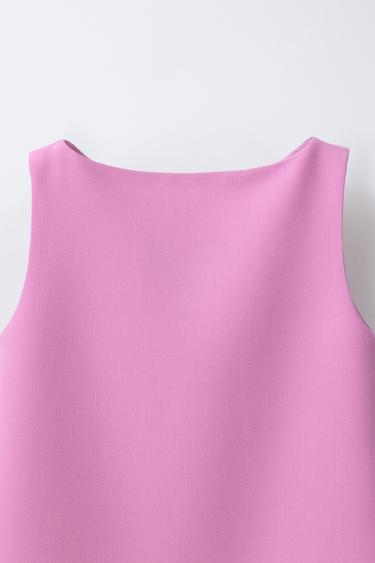 BALLOON SKIRT DRESS - Pink by Zara - Image 2