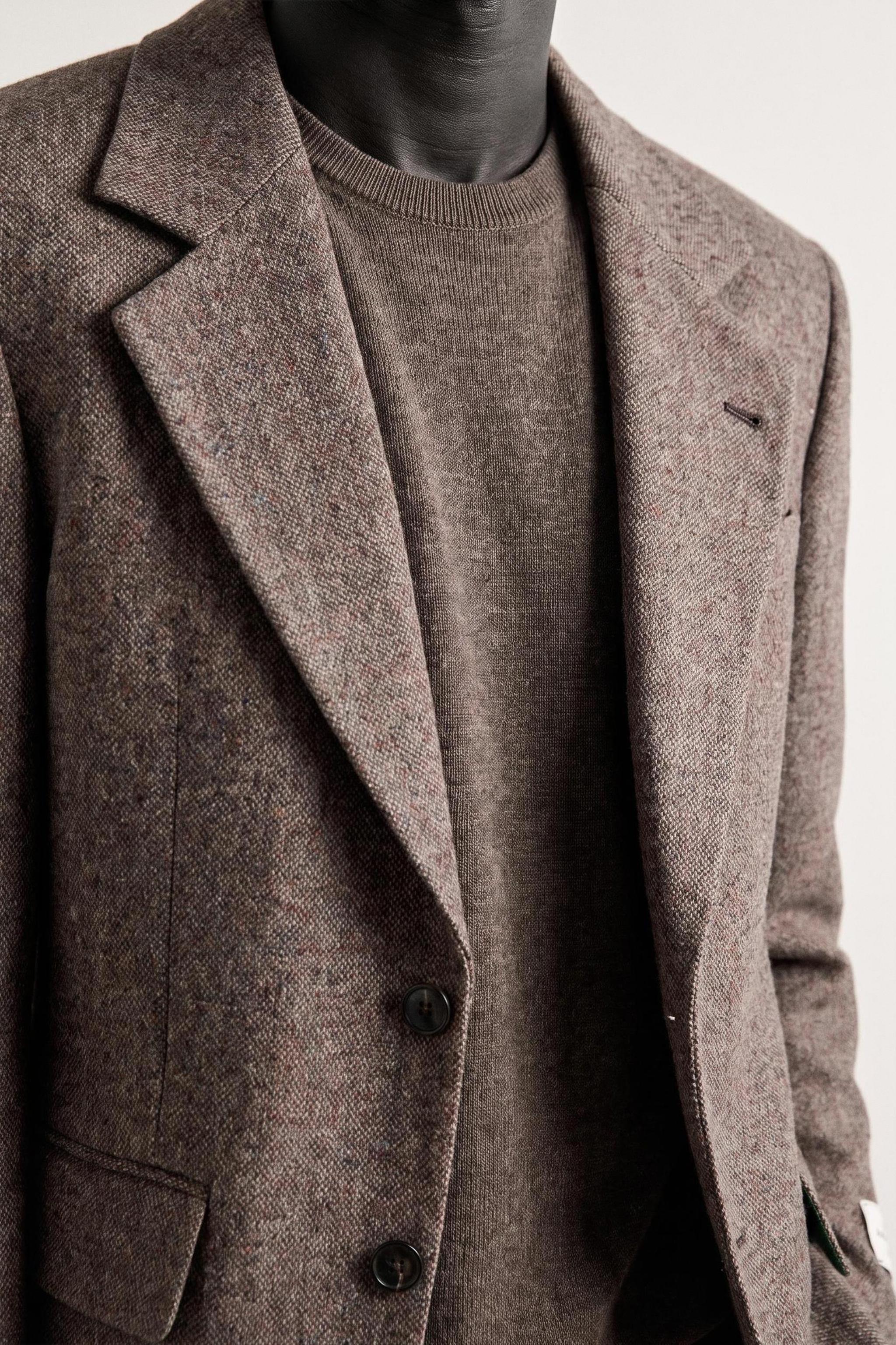 100% WOOL SUIT BLAZER