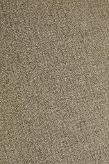 ROUND LINEN COUCH - Brown / Taupe by Zara - Image 3