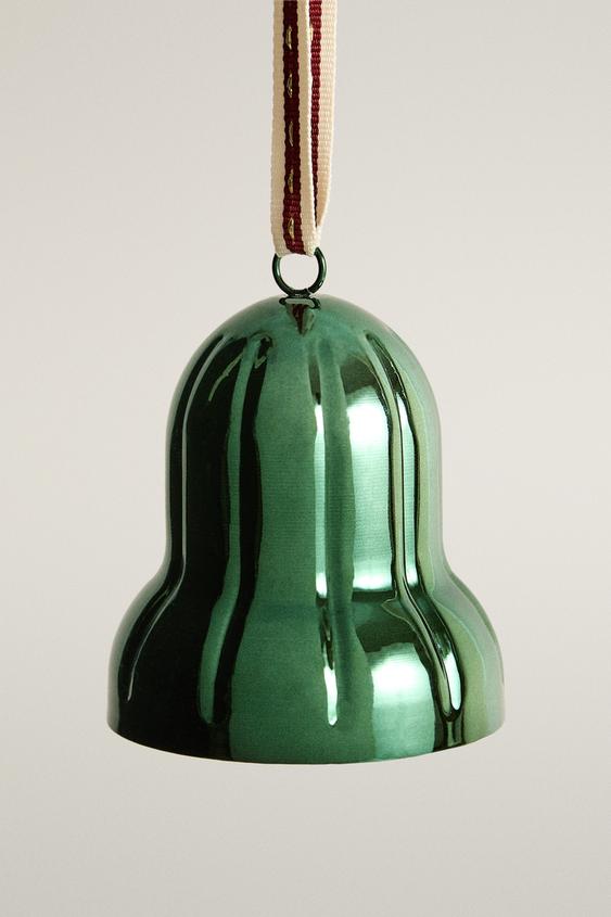WEIHNACHTSBAUM-ANHÄNGER GLOCKE GRÜN - Grün von Zara - Bild 0