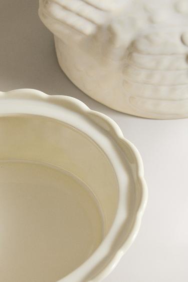 POT CÉRAMIQUE POULE - Crème de Zara - Image 2