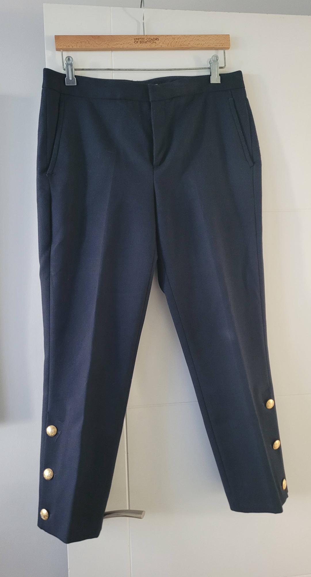 GOLD BUTTON TROUSERS - Image 4