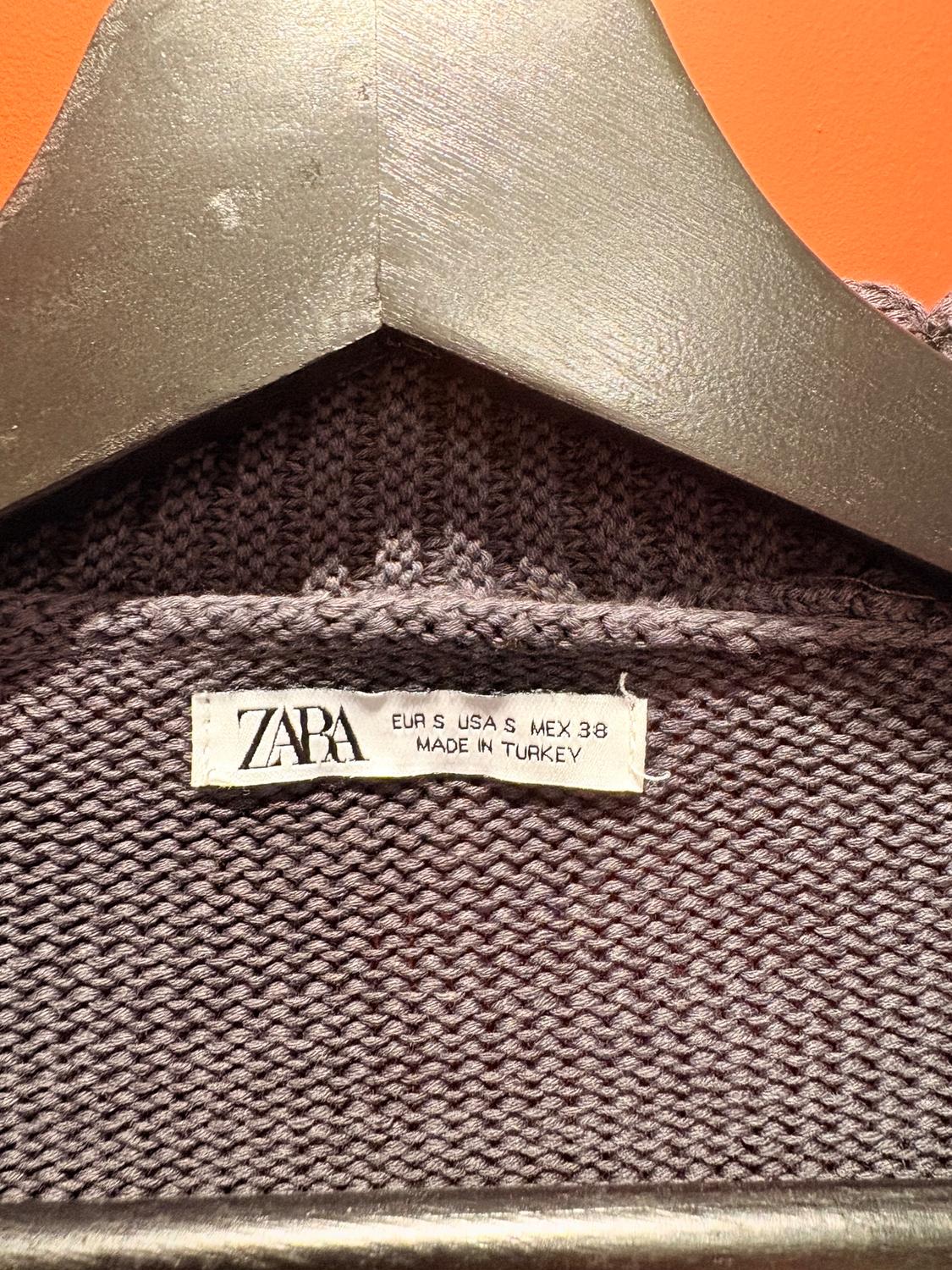 TEXTURED COTTON CARDIGAN - Image 2