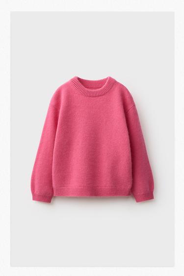 ZARA TIMELESS - 100% CASHMERE SWEATER — Pink 1