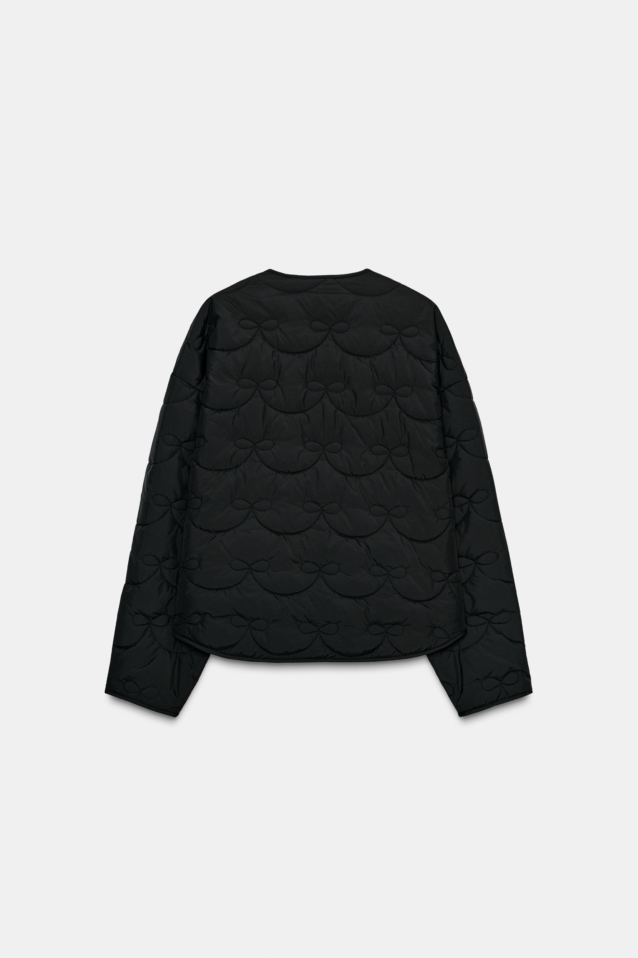 ZARA ZW キルティング ロング丈ジャケット コート M アノラック ダウン ZARA ZW キルティング ロング丈ジャケット コート M アノラック