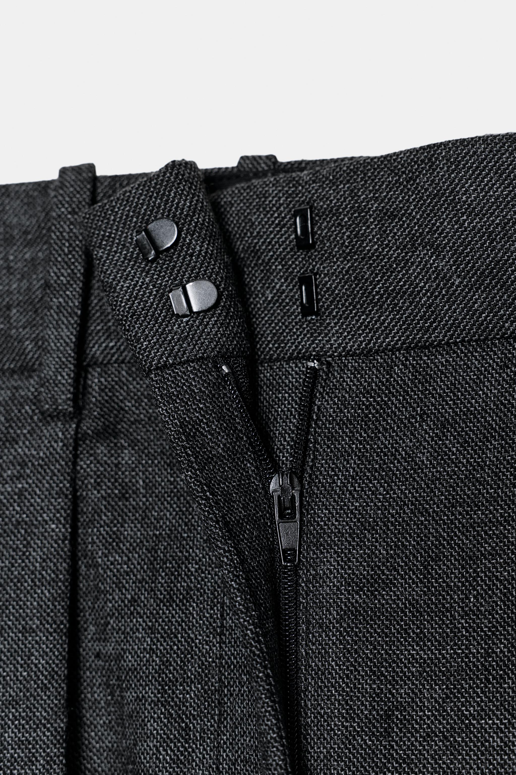 WIDE-LEG PLEATED PANTS ZW COLLECTION