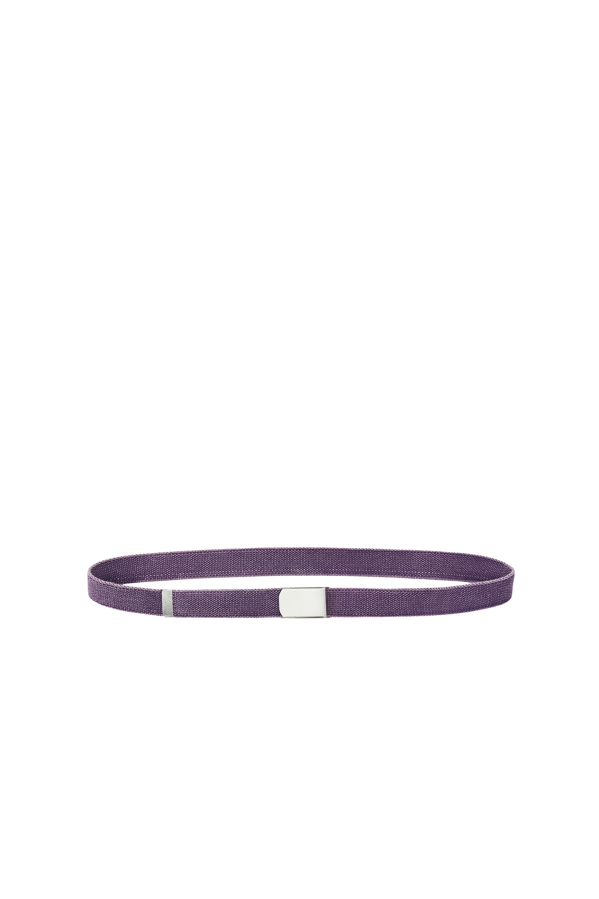 FRUIT OF THE LOOM™ FABRIC BELT WITH PLATE BUCKLE