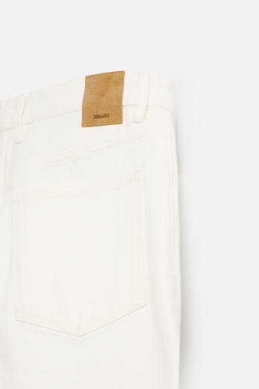 JEAN RELAXED STRAIGHT FIT - Blanc de Zara - Image 3