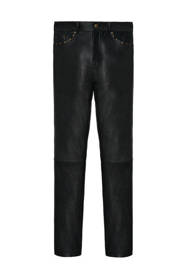 STUDDED LEATHER PANTS LIMITED EDITION