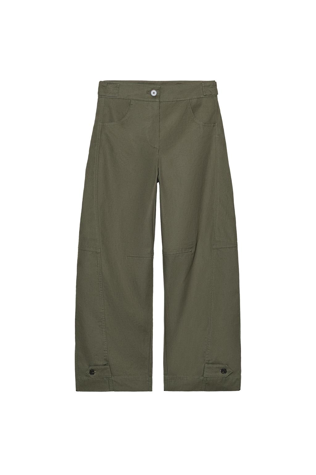 BARREL PANTS WITH BELT LOOPS - image 3