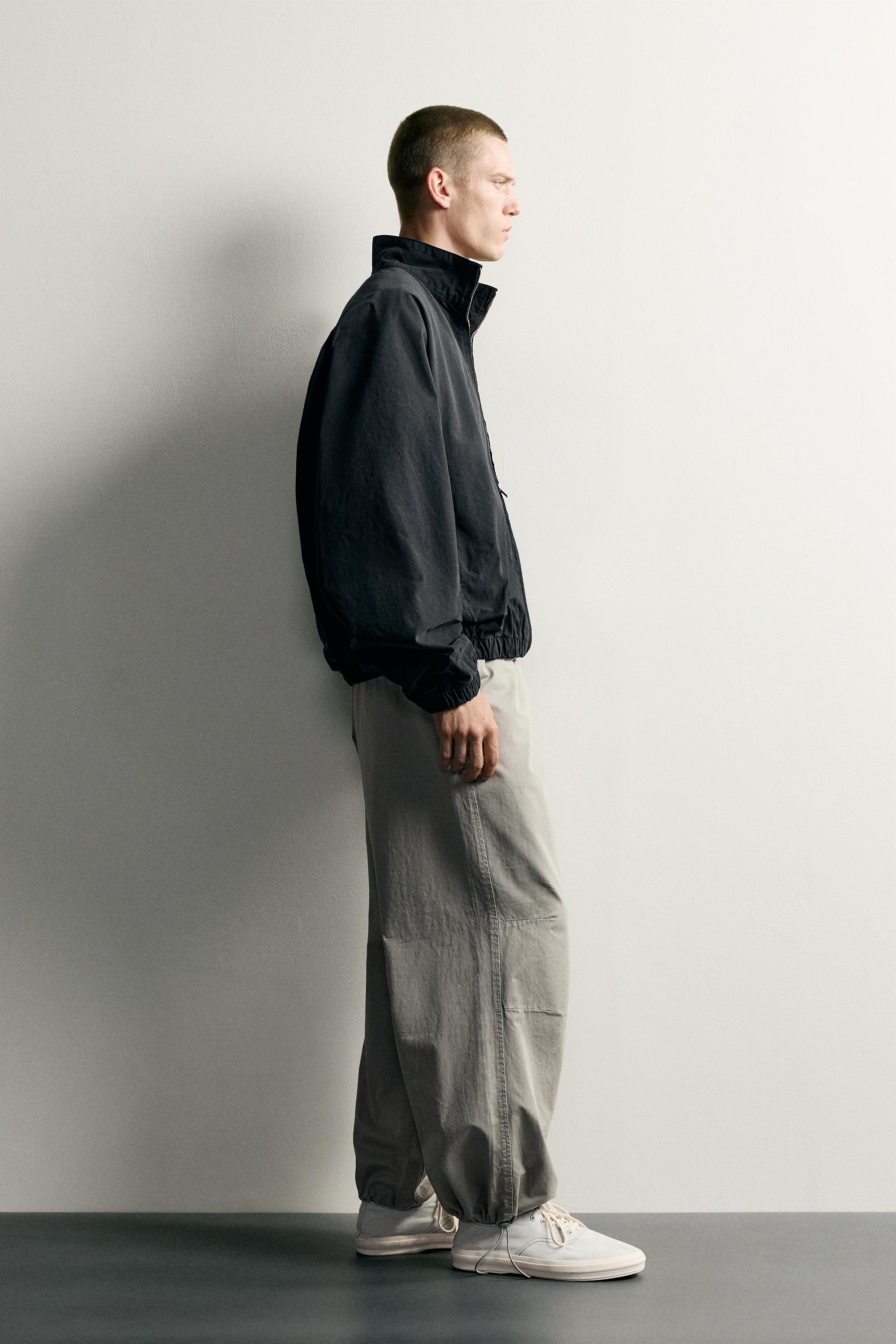 BLOUSON RELAXED FIT LAVÉ