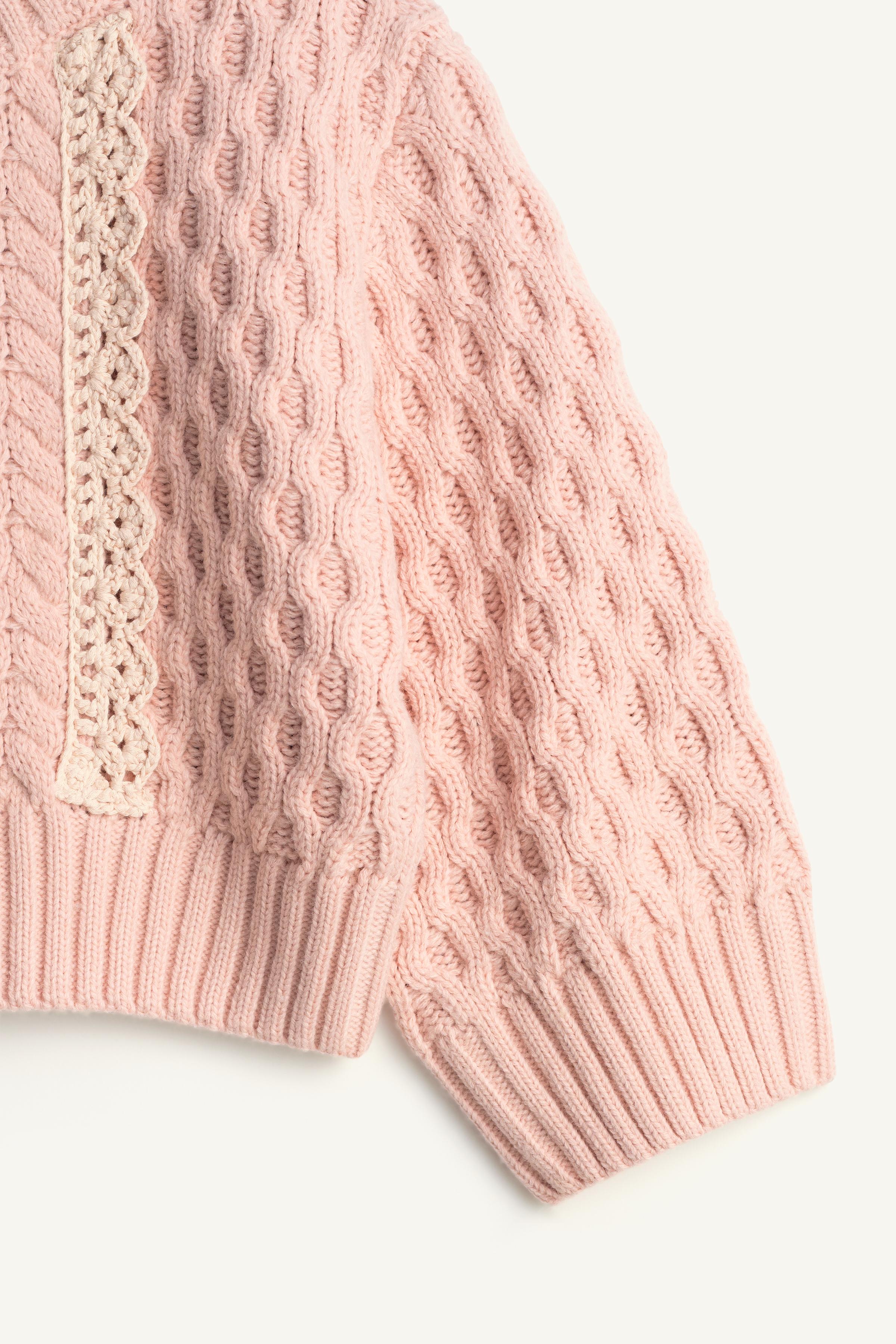 CABLE KNIT SWEATER WITH WOOL LIMITED EDITION