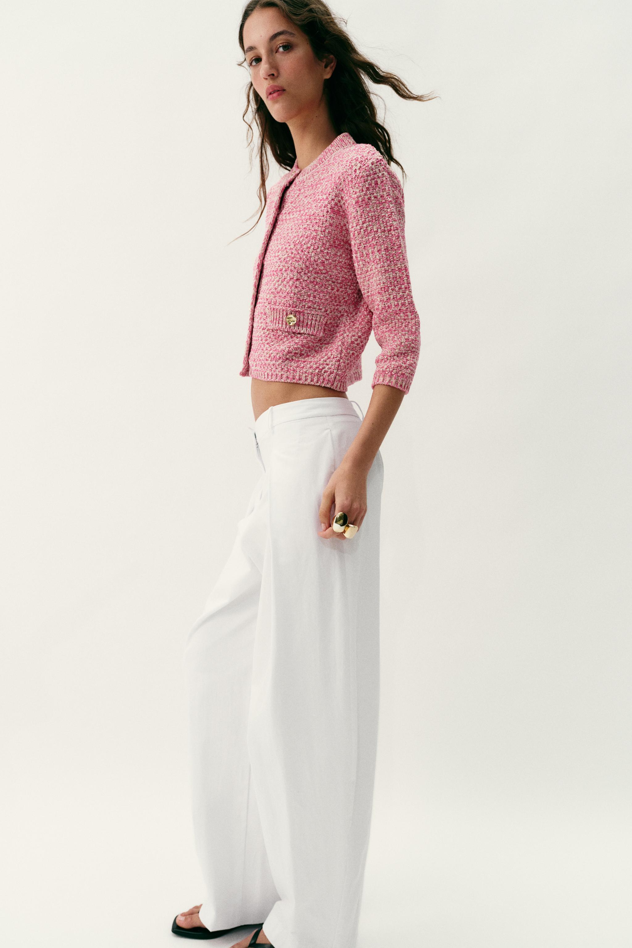 GILET EN MAILLE MANCHES 3/4