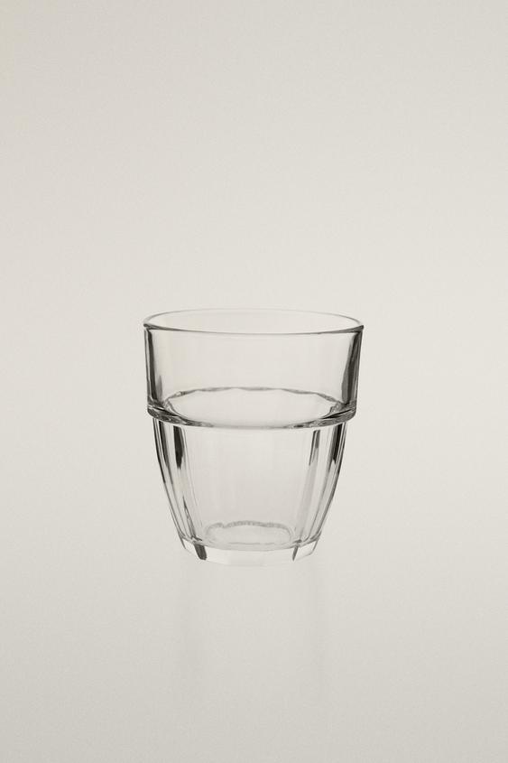 FACETED COFFEE TUMBLER - Transparent by Zara - Image 0
