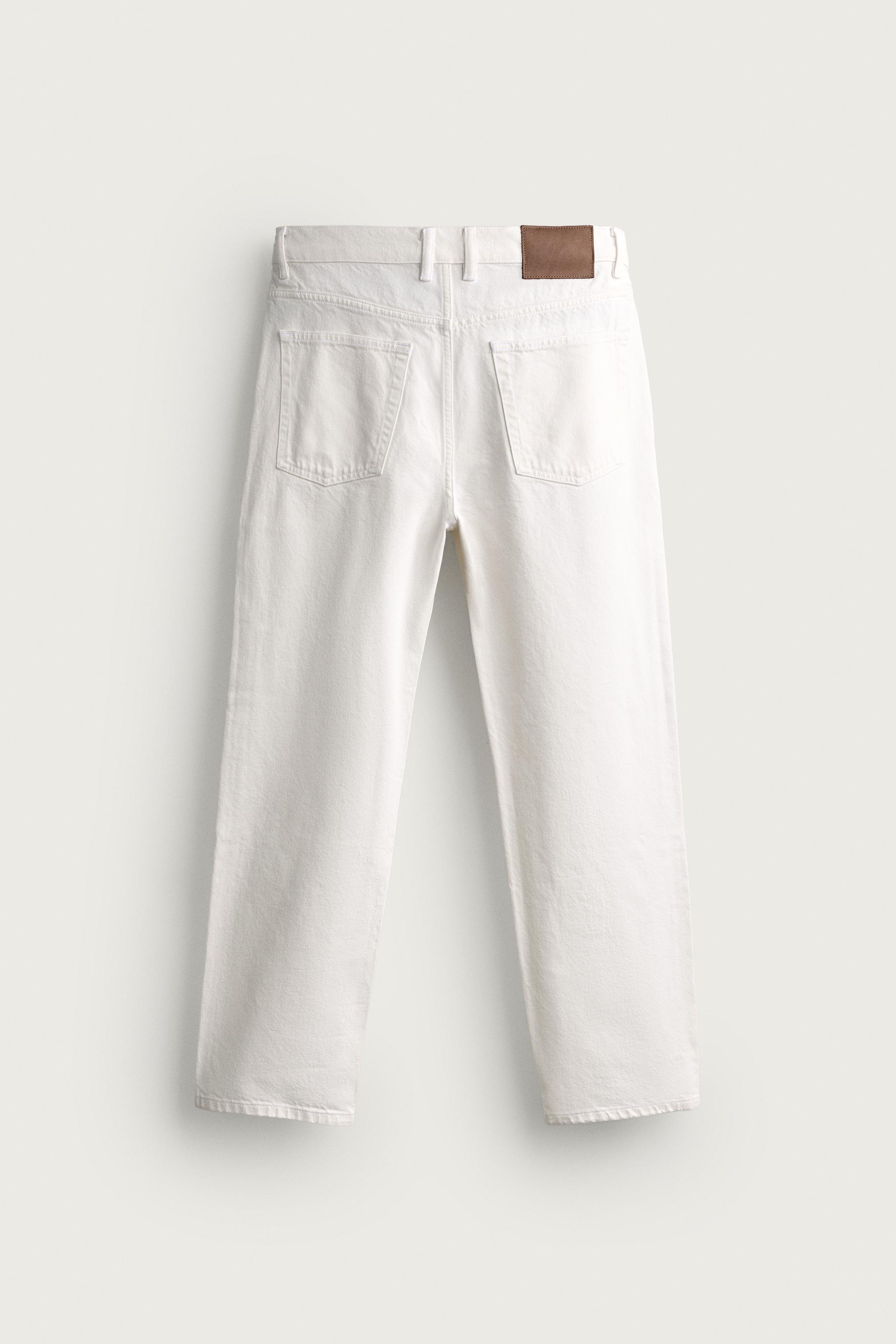 Zara STRAIGHT ANKLE FIT JEAN görsel 8