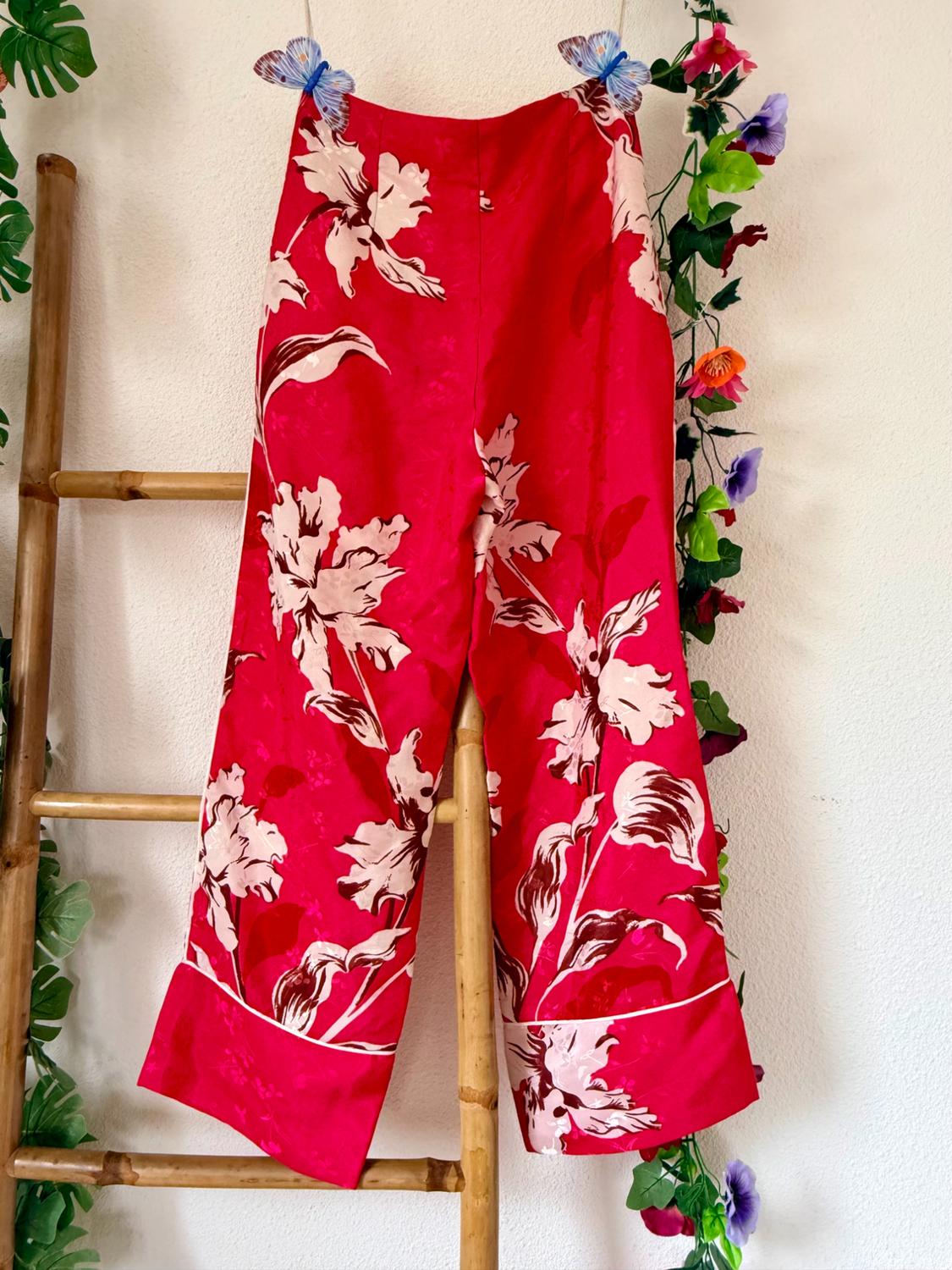 PRINTED CROPPED TROUSERS - Image 5