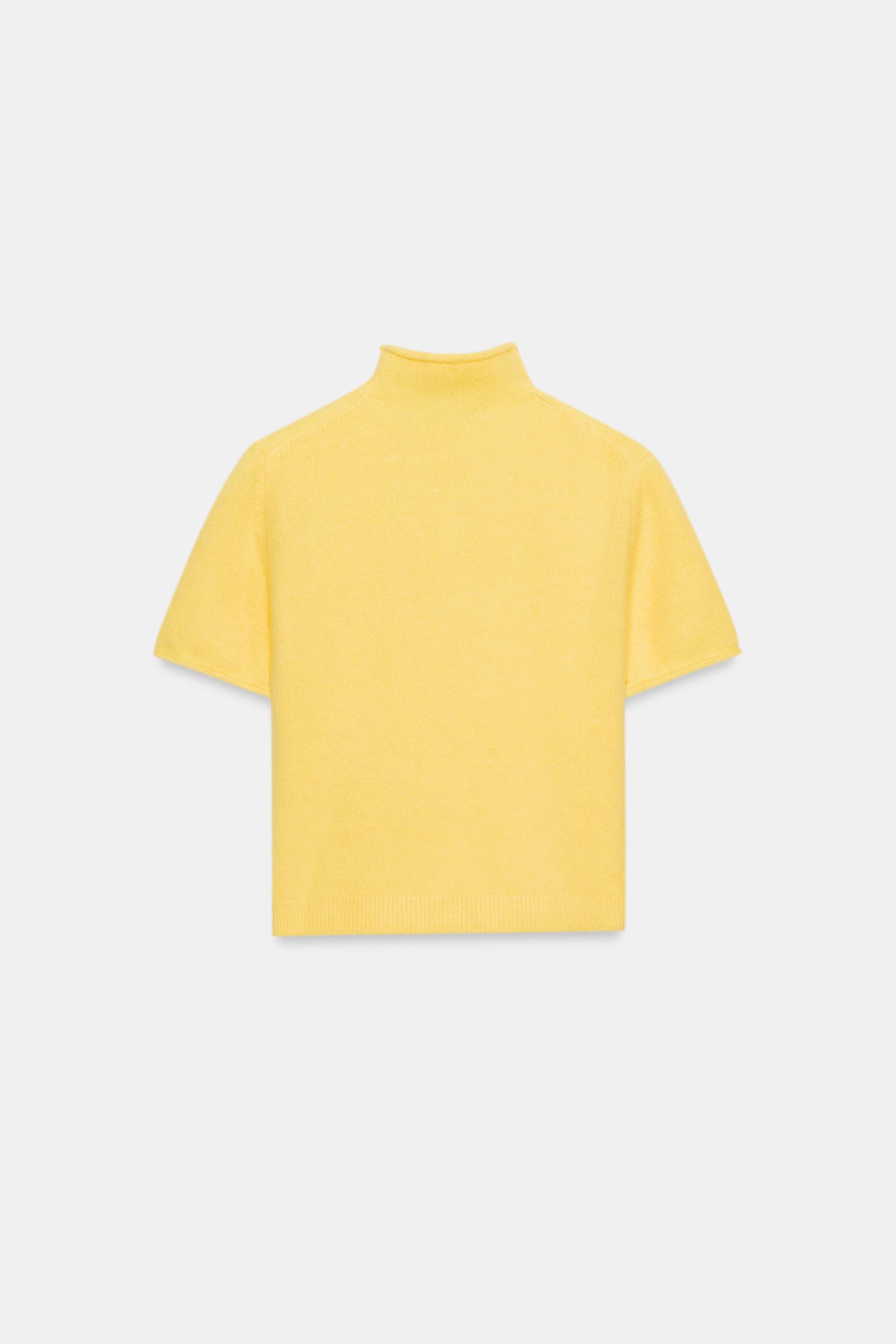 PULL MANCHES COURTES MAILLES DOUCES