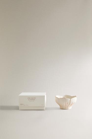 (120 G) ORCHIDÉE LUMIÈRE SCENTED CANDLE - Pale pink by Zara - Image 0
