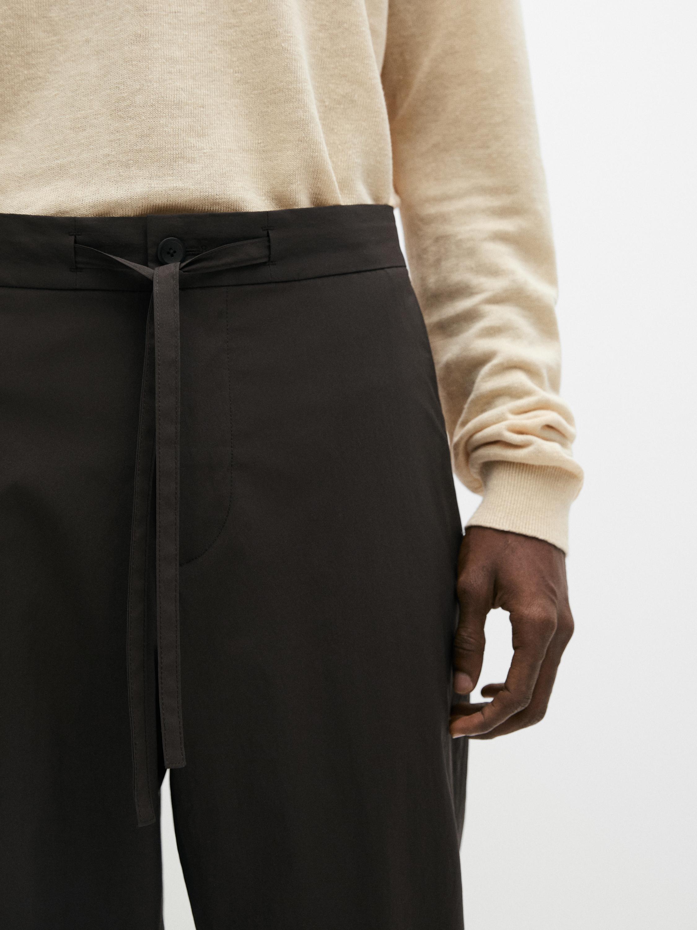 Total look technical trousers