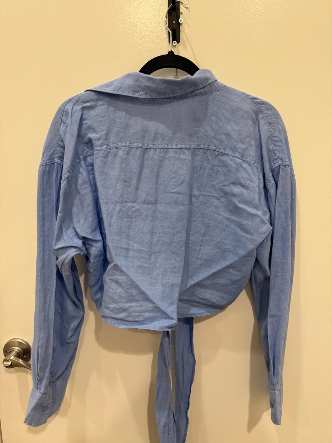 CAMISA CROP LINO - Image 3