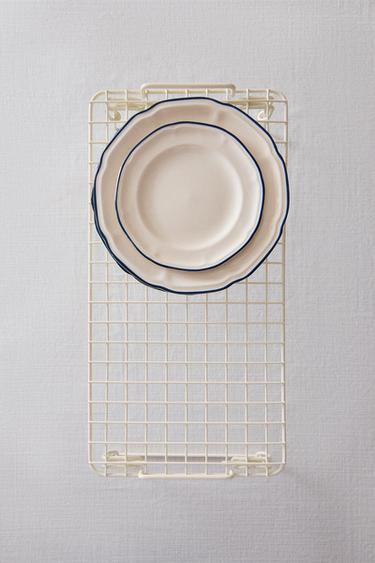 ESTANTE DE METAL LACADO DOBRÁVEL - Creme da Zara