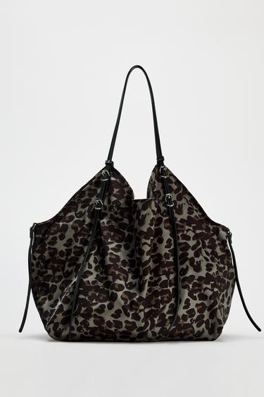 TAKA SHOPPER SE SATNOVM EFEKTEM - Leopard od Zara