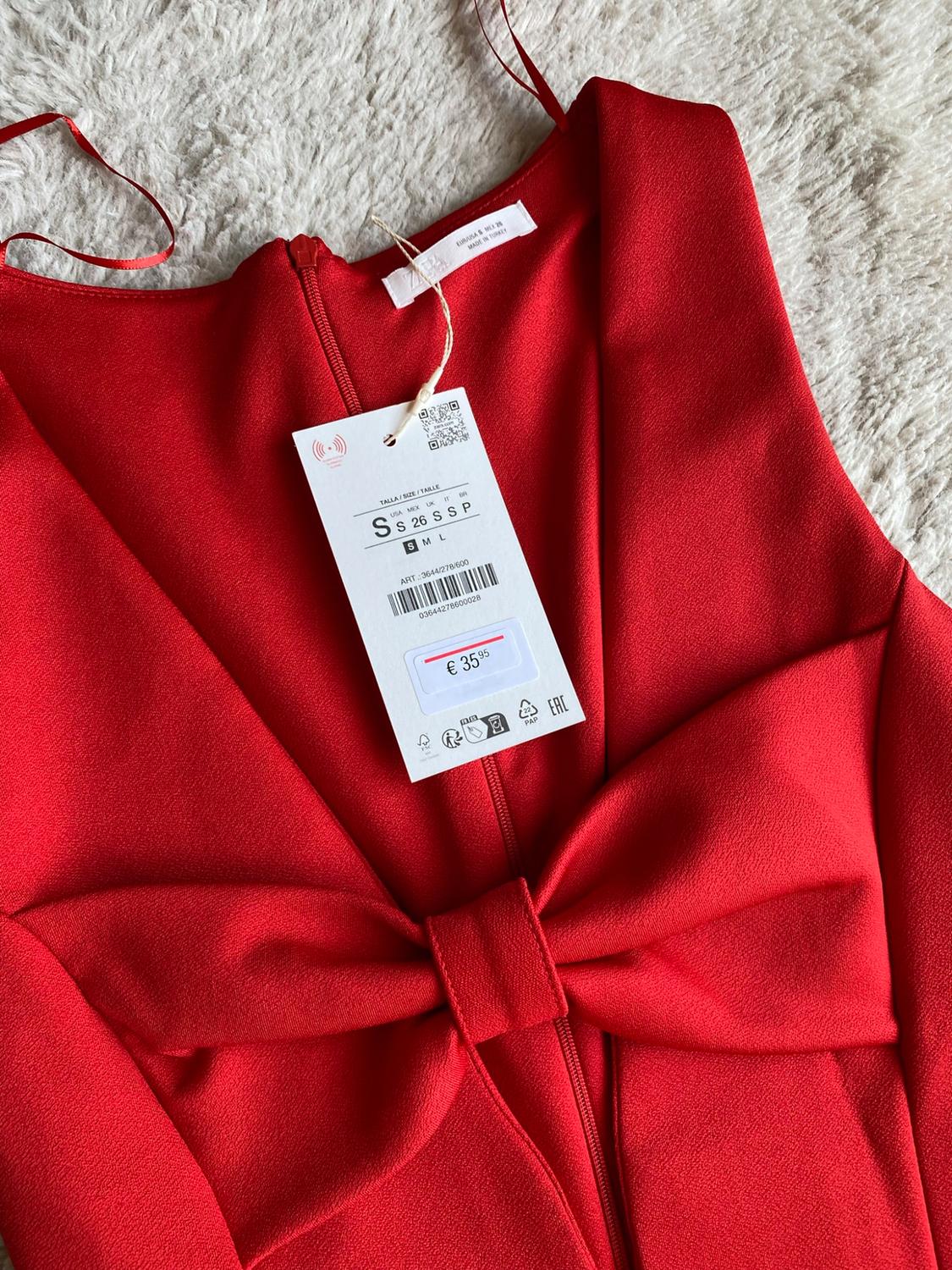 MINI DRESS WITH BOW - Image 2