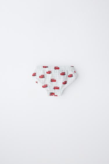 1 1/2-6 YEARS/ THREE-PACK OF CARS LIGHTNING MCQUEEN © DISNEY BRIEFS - Blue/White by Zara - Image 3