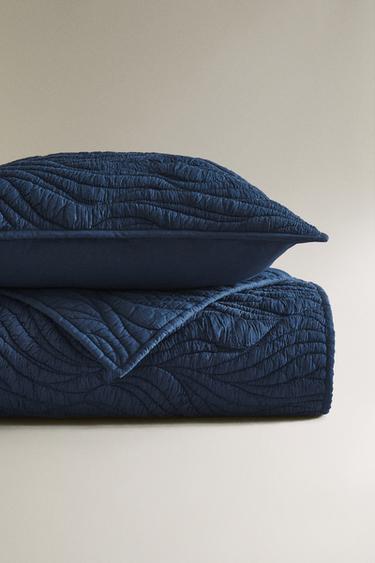 ÉDREDON COTON FRONCES X FANGLU LIN - Bleu de Zara - Image 4