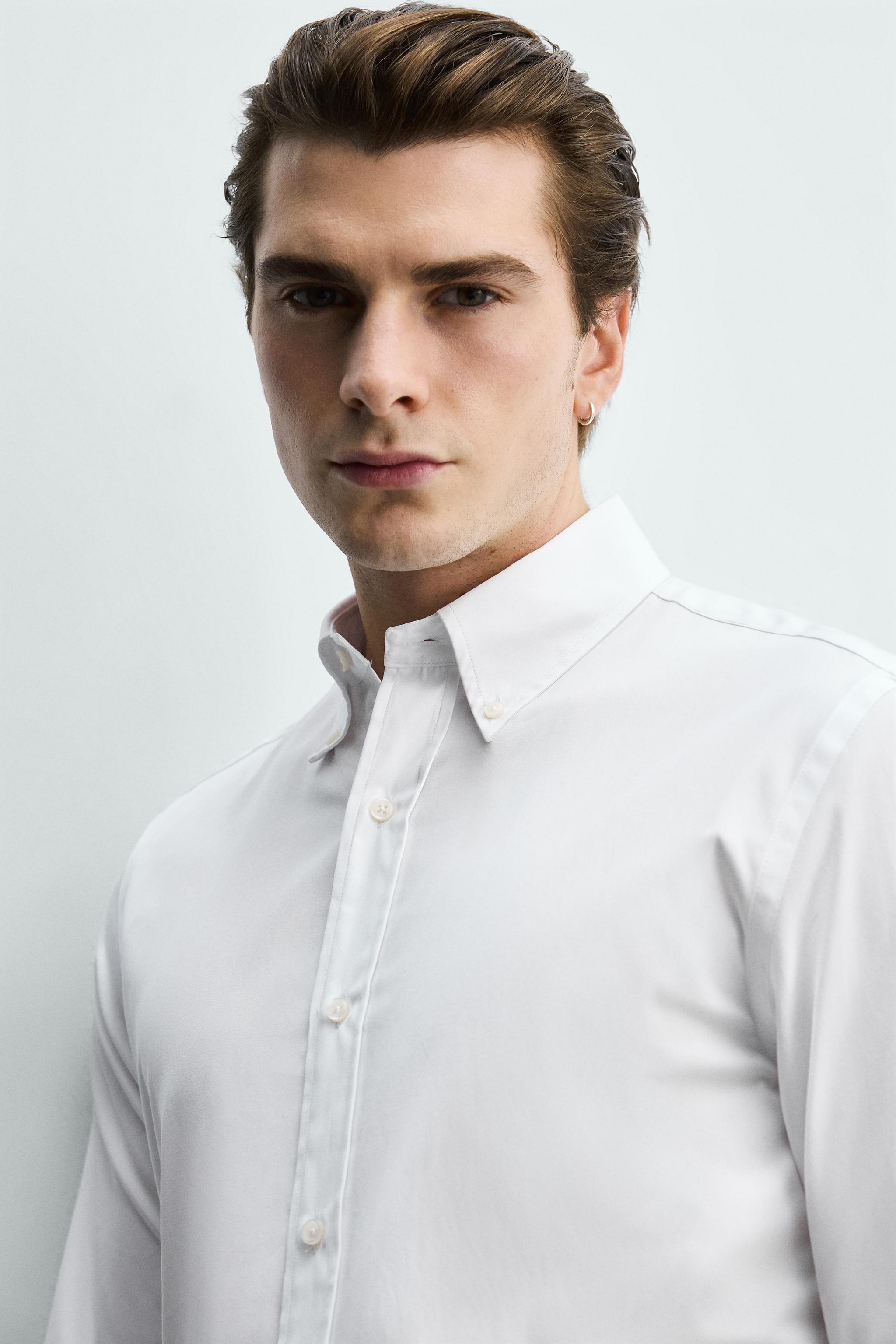 CHEMISE REGULAR FIT COTON