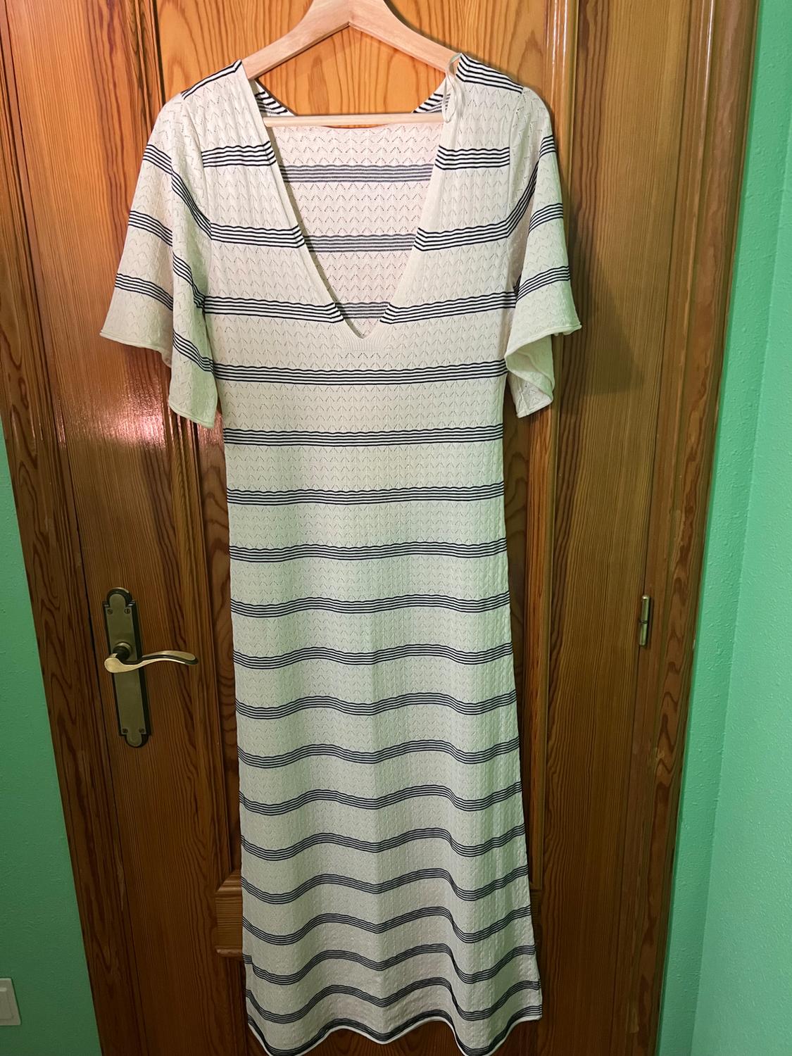 STRIPED KNIT DRESS - Image 2