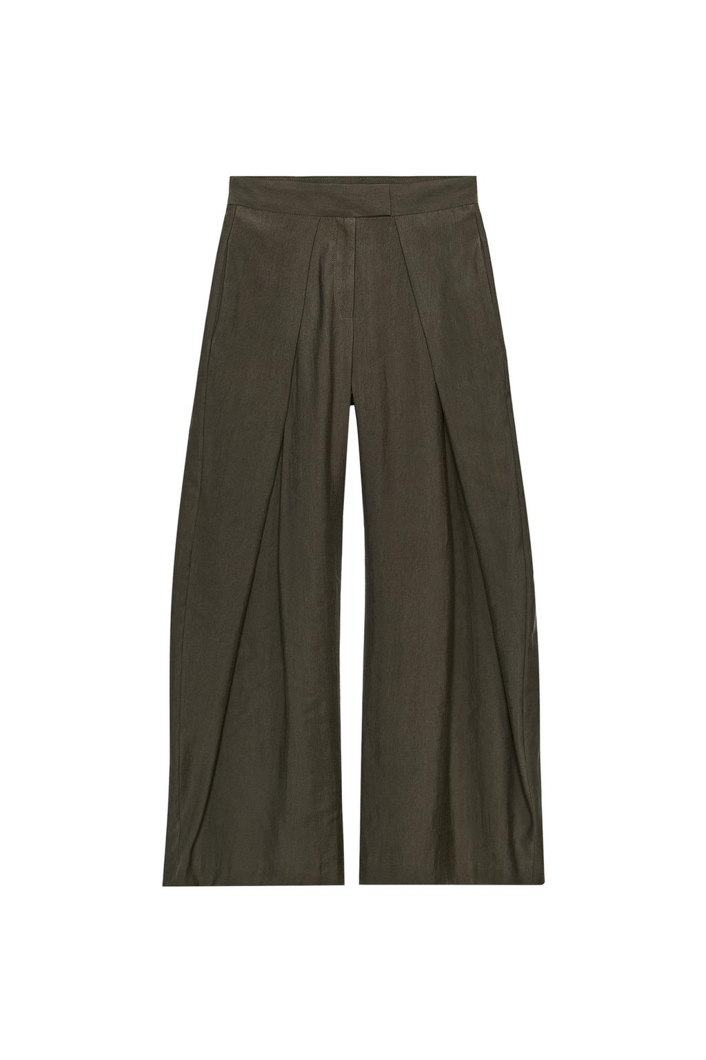 ZW COLLECTION PLEATED WIDE LEG PANTS - image 3