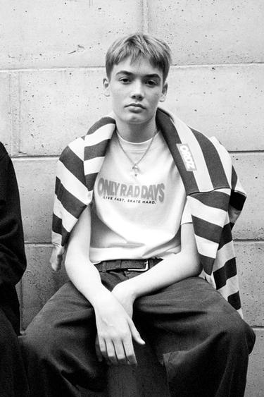 SLOGAN PRINT T-SHIRT - Yellow by Zara - Image 5