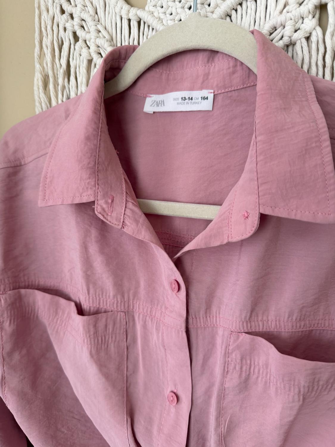 FLOWY KNOTTED SHIRT - Image 3