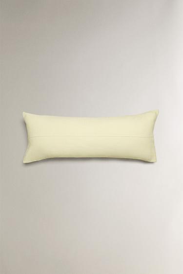 RECTANGULAR CUSHION COVER WITH LINE - Light green by Zara - Image 0