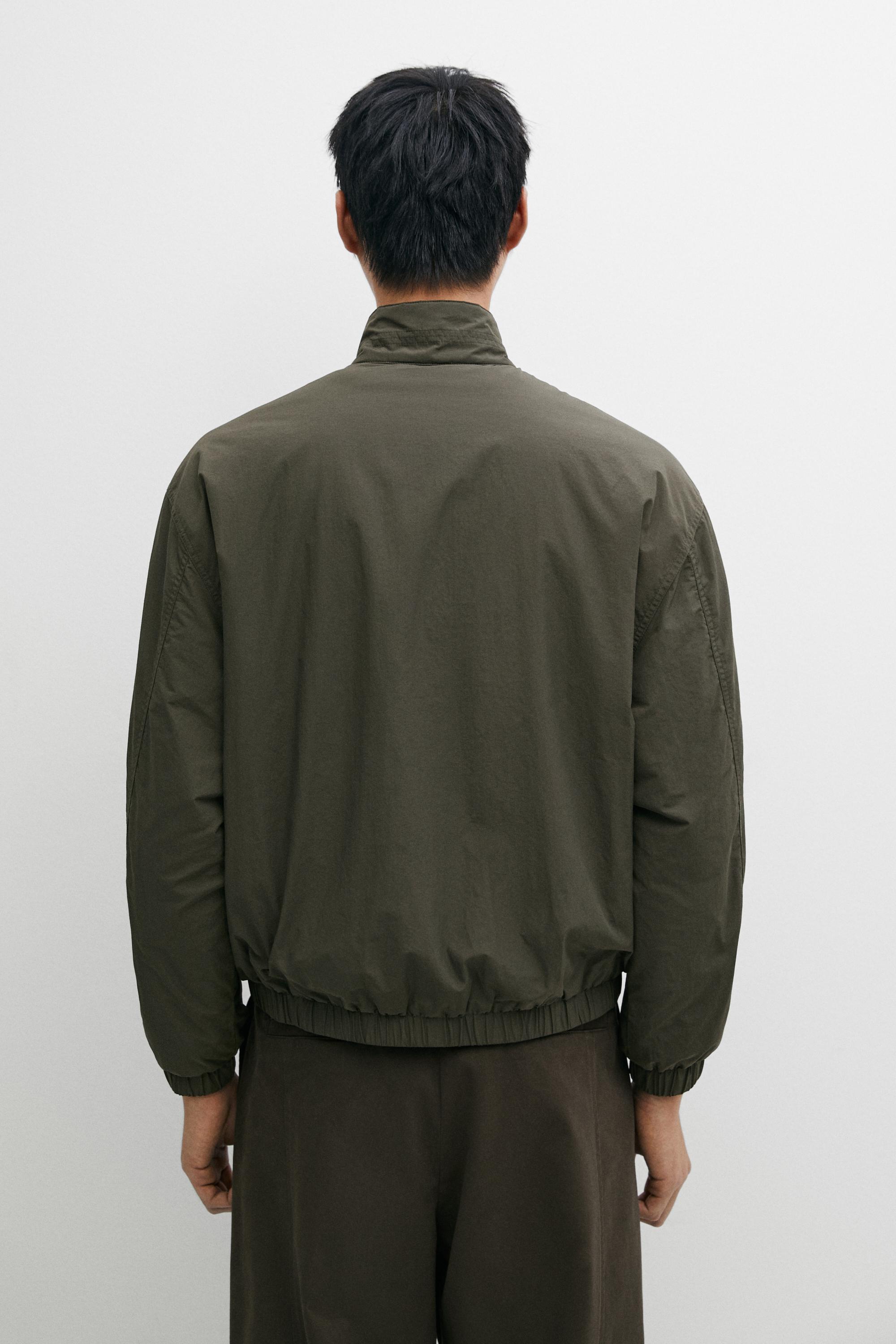 Technical boxy fit bomber jacket