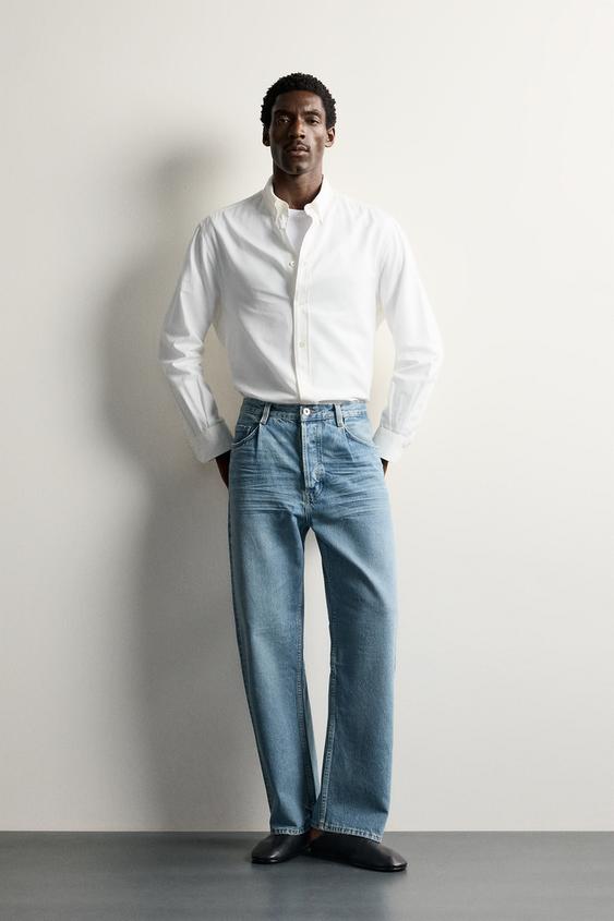 LOOSE-FIT-JEANS - Mittelblau von Zara - Bild 0