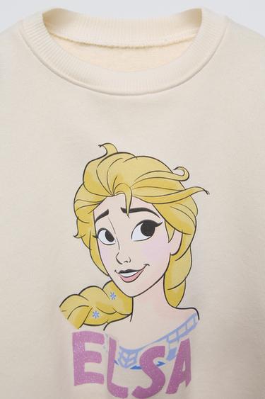 ELSA FROZEN © DISNEY SWEATSHIRT AND LEGGINGS SET - Light mauve by Zara - Image 2