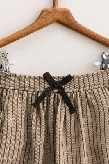 ZARA TIMELESS - STRIPED SKIRT - camel by Zara - Image 2