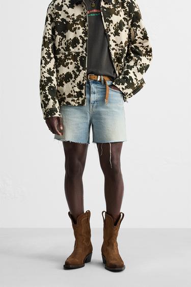 MINI DENIM SHORTS - Ink blue by Zara