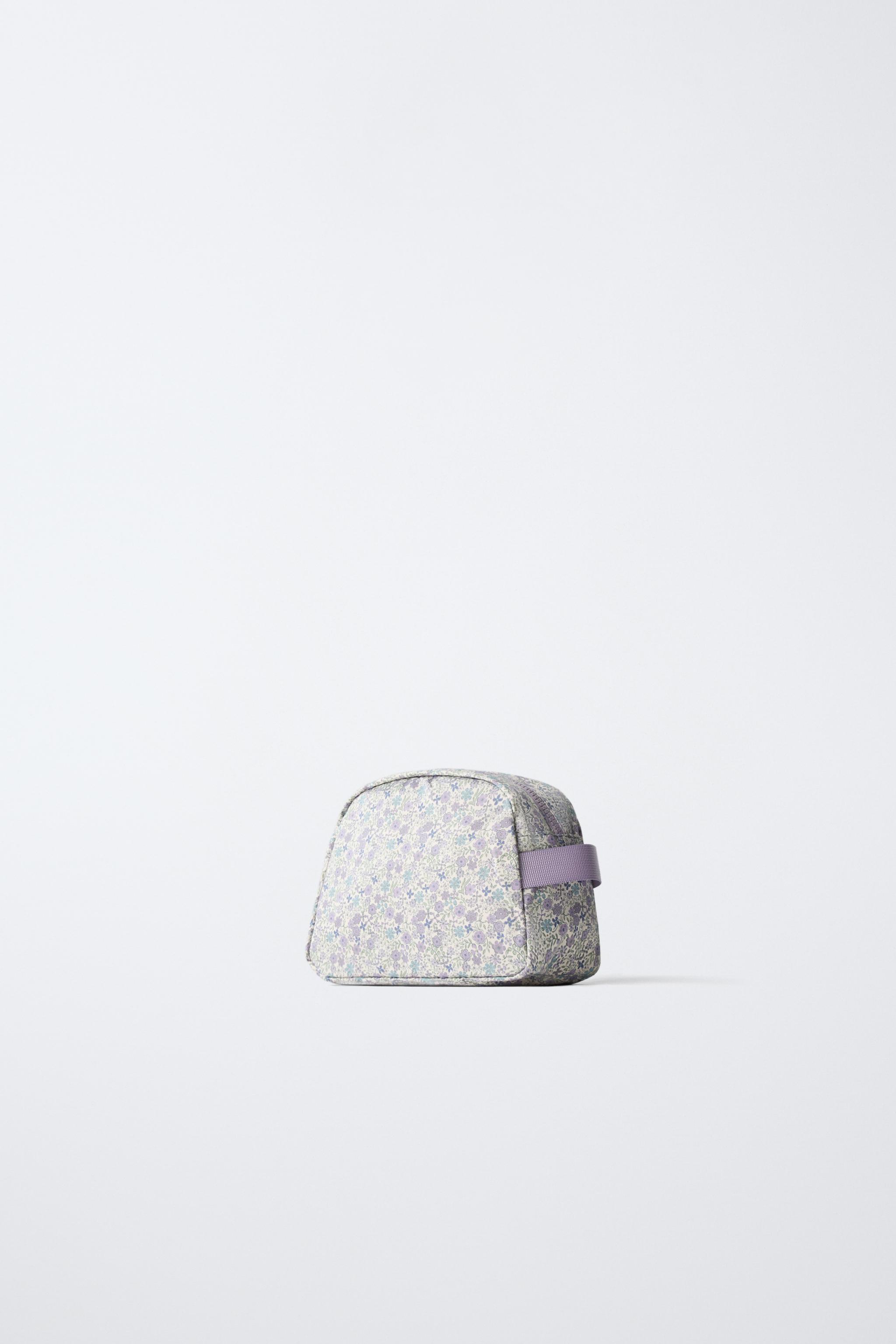 FLORAL TRAVEL TOILETRY BAG