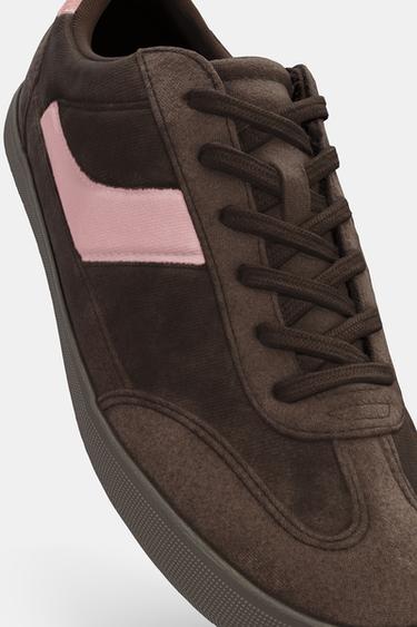 TENNIS EN CONTRASTE - Marron de Zara - Image 7