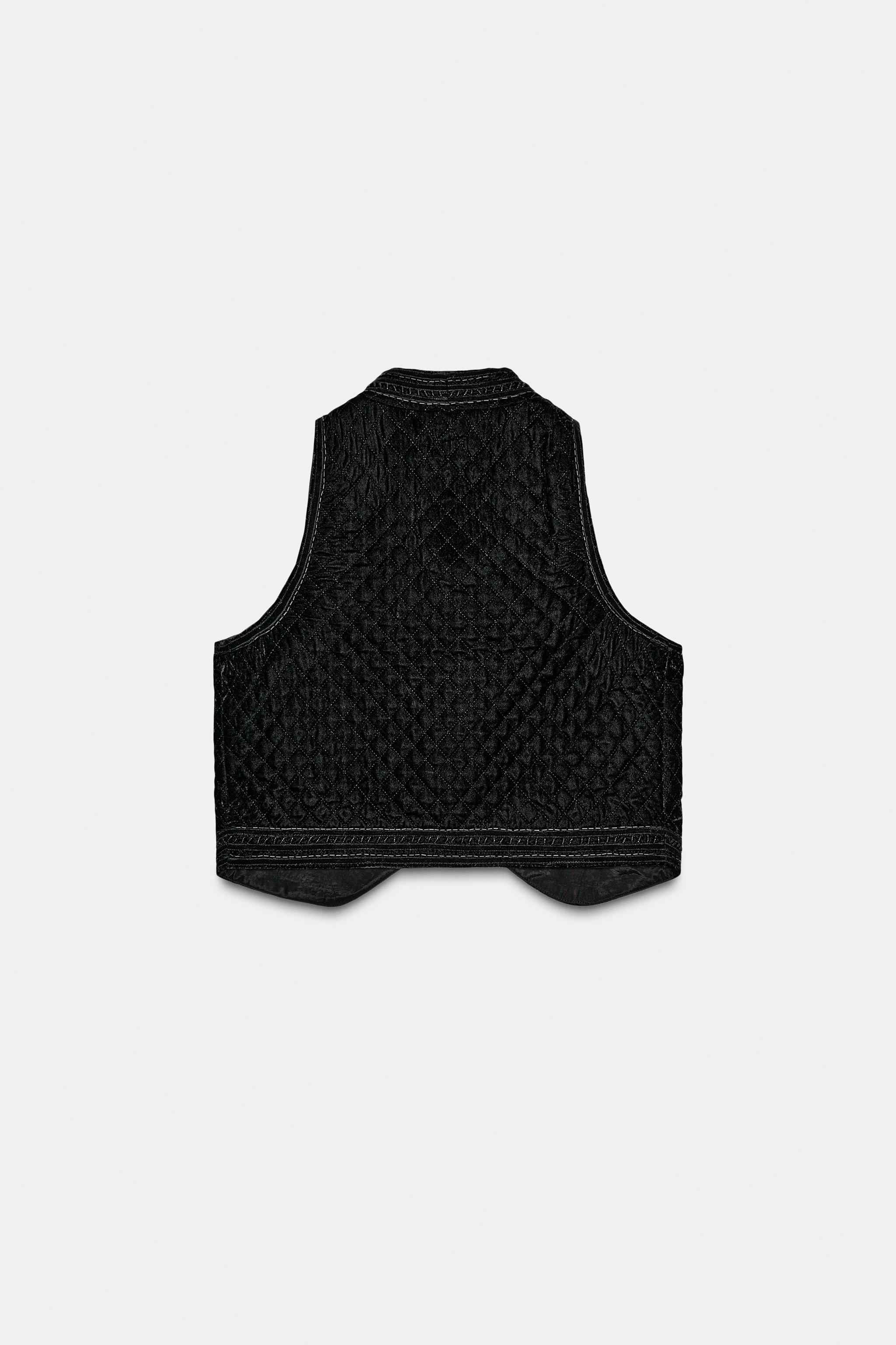 ZW COLLECTION LIMITED EDITION EMBROIDERED VELVET VEST