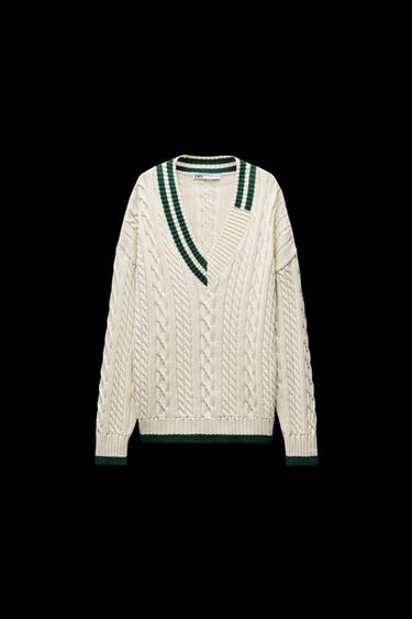 JERSEY PUNTO OCHOS - Crudo de Zara - Imagen 0
