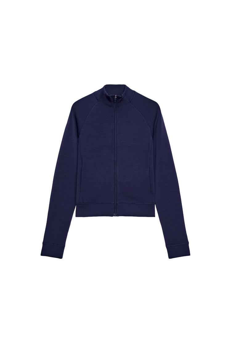 FITTED ZIP-UP JACKET